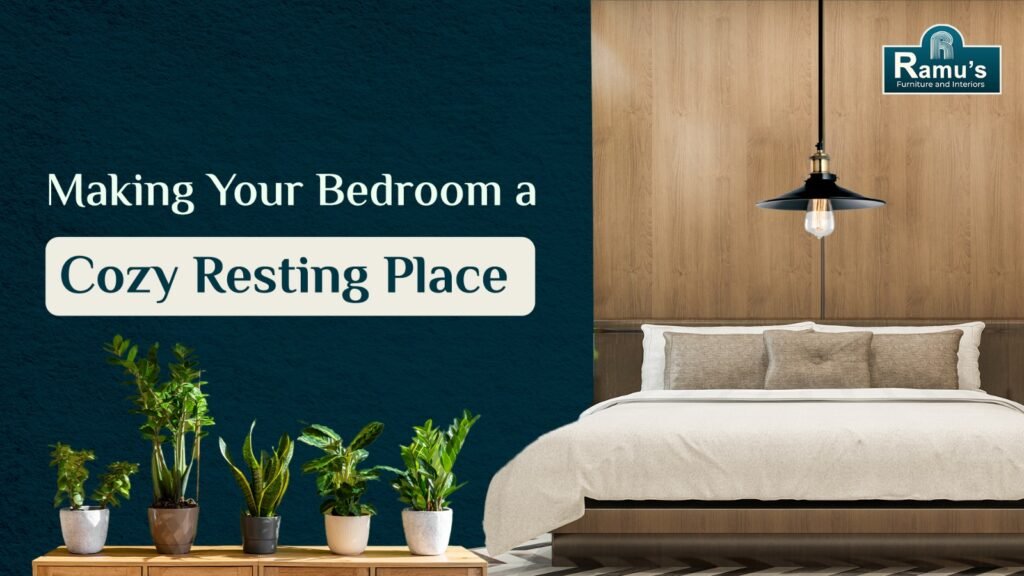 Modern bedroom with premium wooden furniture designs