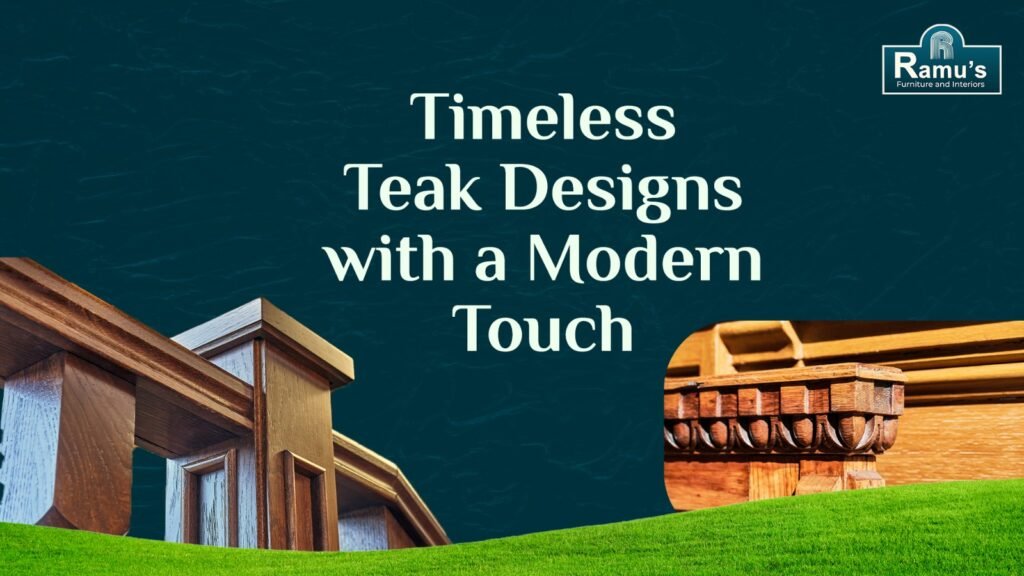 Modern wooden furniture designed by Ramus Furnitures & Interiors